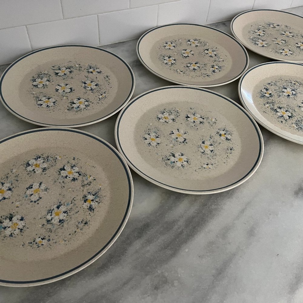 Temper-ware by Lenox Dewdrops - set of 6 plates